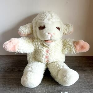 Vintage 1987 Baby Lamb Chop Shari Lewis Plush Hudson’s Hand Puppet EUC